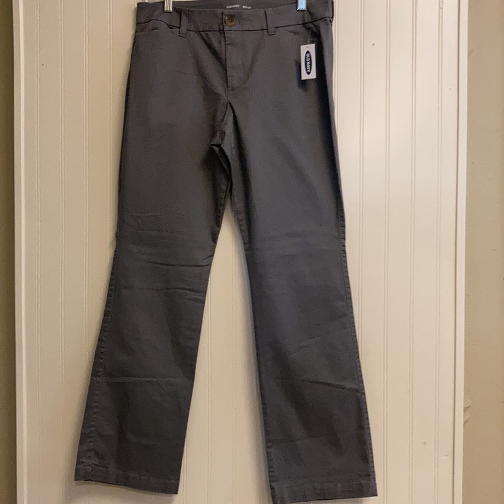 Old Navy petite bootcut chinos